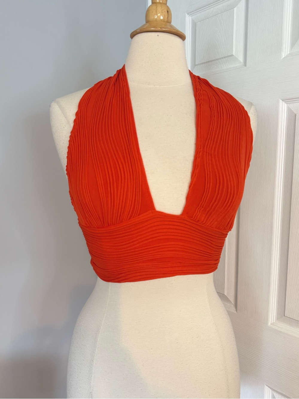 Shein backless Cropped Halter Top